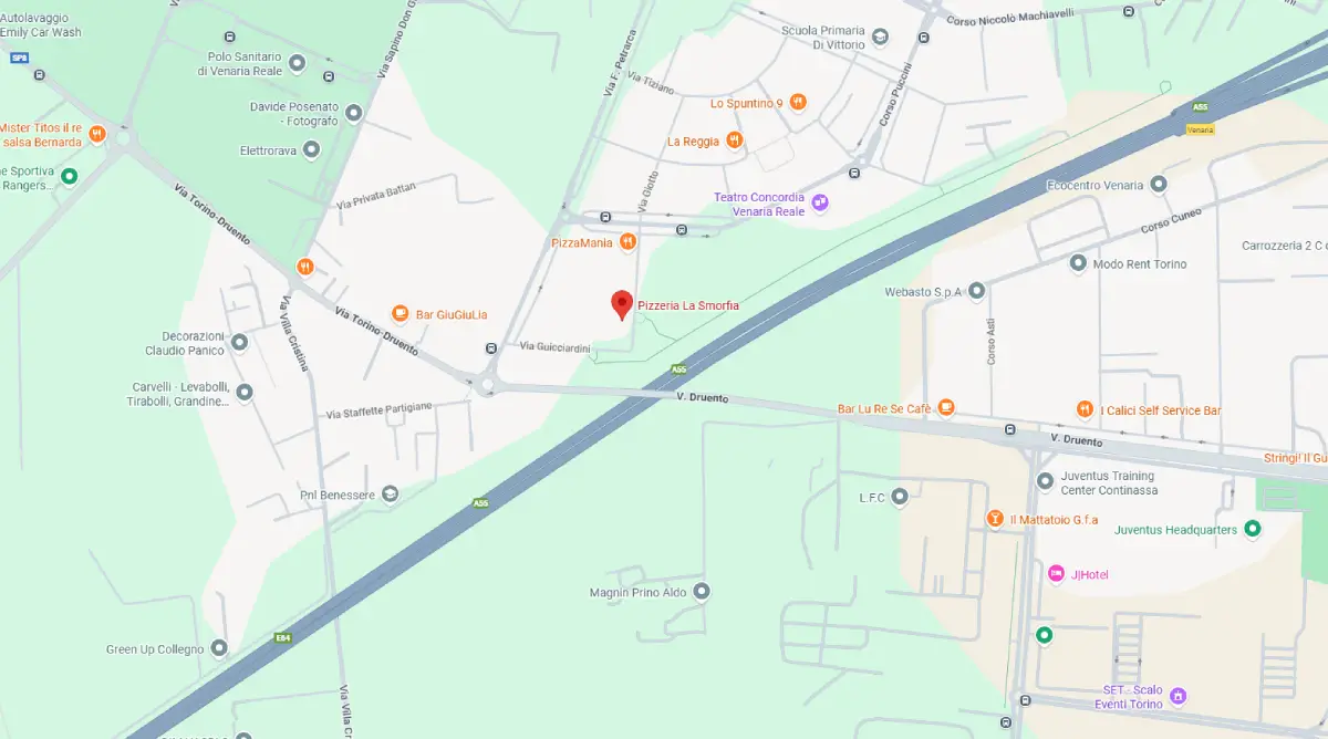 Visualizza la nostra posizione sulla mappa